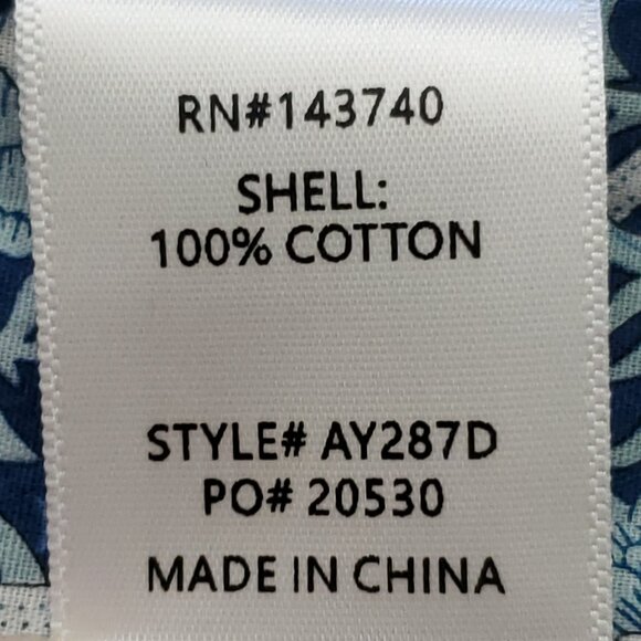 Hyacinth House Long Sleeve Blue Carrington Collared Mini Dress Size XS - Picture 16 of 16